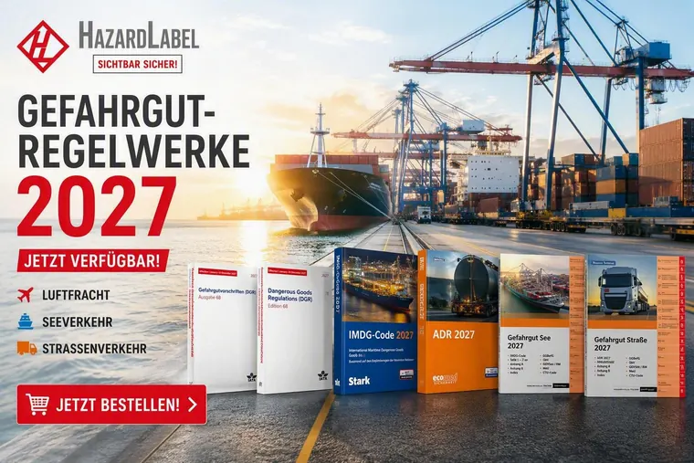 Gefahrgut-Regelwerke 2027: ADR, IMDG und IATA