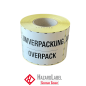 Preview: Versandaufkleber Umverpackung, 74x105 mm, Papier