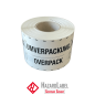 Preview: shippinglabel Overpack, 74x105 mm, PE-Folie