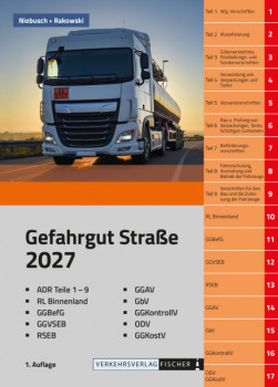 ADR Gefahrgut Straße 2027, Buch, deutsch