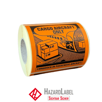 Cargo Aircraft only Aufkleber, 110x120 mm