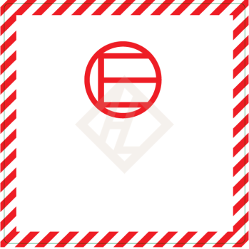 Shipping Label Excepted Quantities, 100x100 mm, Paper Label