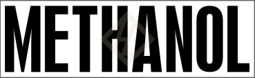 Aufkleber offizieller Gefahrstoffname METHANOL für UN 1230