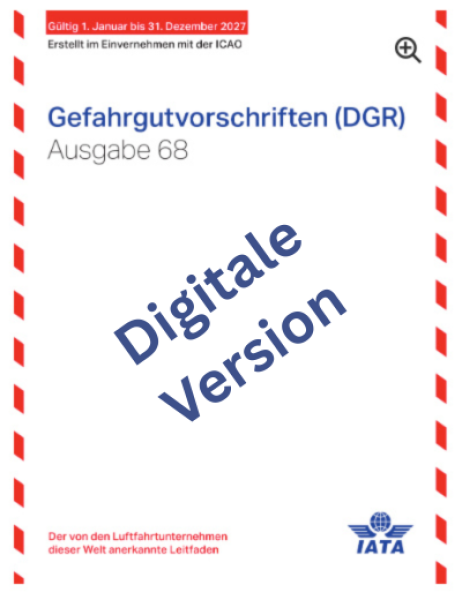 IATA Gefahrgutvorschriften 2027 68. deutsche Ausgabe Digitale Version