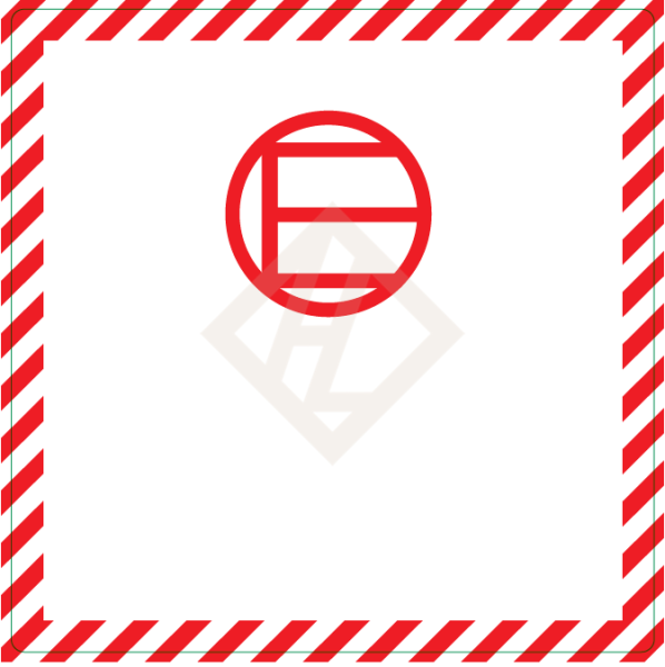 Shipping Label Excepted Quantities, 100x100 mm, Paper Label