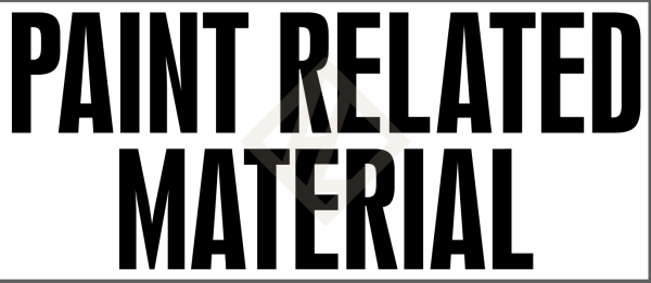 label hazardous substance name PAINT RELATED MATERIAL für UN 1263